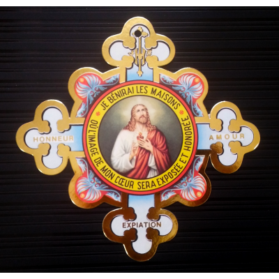Image of the Sacred-Heart - Cruciform